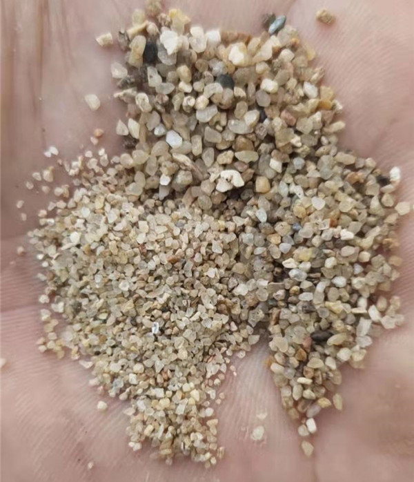 水洗砂，濾料砂