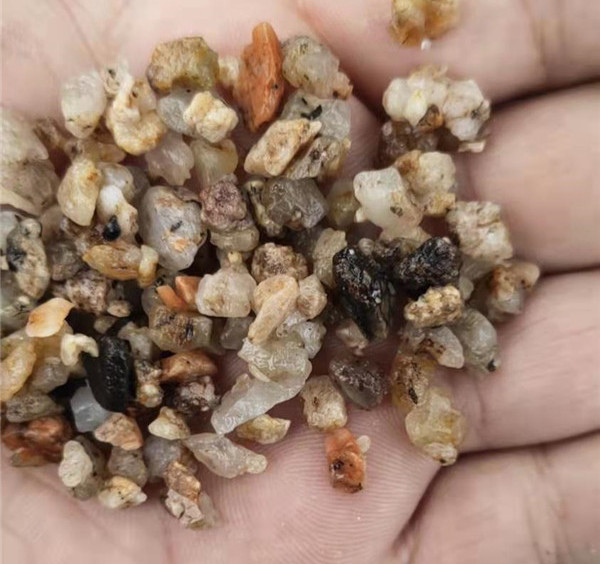 水洗砂，濾料砂